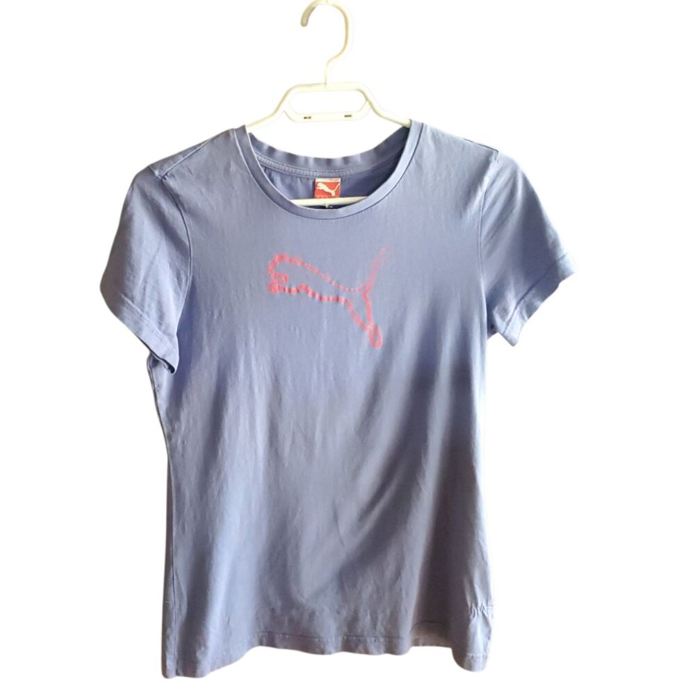 PUMA Purple T-Shirt with Logo